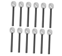 BESPORTBLE 12 Pièces Micro Décoratif Simulé Plastique Accessoires Karaoké pour Cosplay Fêtes Halloween Scène Garçons Filles