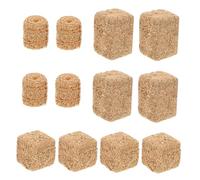 BESPORTBLE 12 pièces Mini Balles de Foin Simulation Tiny Fake Hay pour Décoration Maison de Poupée Jardin Miniature DIY Accessoires Ferme Résistants Aux Intempéries Modèles Créatifs Automne