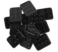 BESPORTBLE 12 Pièces Mini Plateaux de Cuisson pour Cuisine de Jeu Garçon Fille Accessoires Décoratifs Miniatures pour Maison de Poupée Moules de Cuisson Miniatures pour Jeu Imitation