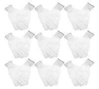 BESPORTBLE 12 Pièces Moufles de Travail PU Enduits Nylon Antistatiques | Protection Douce et Confortable, Polyester Nylon Pu, pour Mécaniciens et Électriciens, Ateliers et Usines