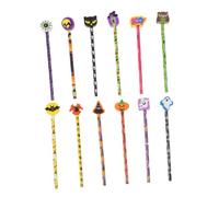 BESPORTBLE 12 Pièces Pencils For Halloween Theme Multi Function Smooth Writing And Painting Pencils Mixed Style Practical And