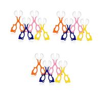 BESPORTBLE 12 Pièces Pinces à Insectes Colorées pour Garçon Fille Ciseaux Attrape Bugs Sécurisés Dexploration Extérieur Mixte Jeu Educatif de Capture Nature Couleurs