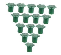 BESPORTBLE 12 Pièces Protection pour Bâtons de Couvre Bouts Sécurisés pour Piquets de Plantes Manchons Résistants Aux Intempéries pour Clôture de Jardin et Décoration Extérieure