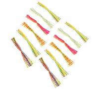 BESPORTBLE 12 Pièces Silicone Spinnerbait Skirts Kit Fishing Lure Accessories for Freshwater and Saltwater Bionic Movement Simulation Fishing Tools for DIY Lure Making