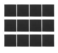 BESPORTBLE 12pcs Cale de Niveau Carrée en Peva pour Pieds de Table de Billard et Meubles, Absorption des Chocs Bruit, pour Salle de Jeux