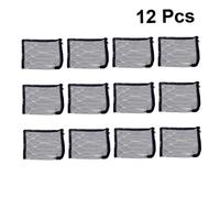 BESPORTBLE 12pcs Filtrant en Nylon Réservoir Média Filtrant pour Étang Vide Aquarium Filet Filtres Système Balles pour Étang Éponge De Filtre à Air Filtre De Bassin Boîte Trousse Black
