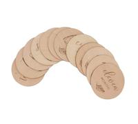 BESPORTBLE 12pièces Disques d Étapes Bois Double Face Pour Photos Et Souvenirs De Premiers Mois Garçon Fille