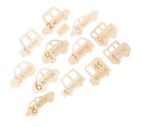 BESPORTBLE 13pièces Panneau Étape Pour Garçon Fille Cartes Mensuelles De Croissance Panneau Annonce De Naissance Né