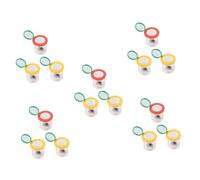 BESPORTBLE 15 Pièces Boîte Observation Insectes avec Loupe pour Garçon Fille Éducatif Extérieur et Compact pour Observer Animaux et Insectes Couleurs Rouge et Jaune