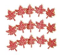 BESPORTBLE 15 Pièces Broches Érable Alliage avec Finition Goutte Huile Épingle Automne Résistante pour Femmes et Hommes Accessoires Souvenirs Fête de Action de Grâce et Journée Canadienne