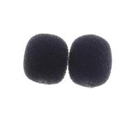 BESPORTBLE 15 pièces Housses Micro Mousse Noires Petit Format pour Micro Lavalier Pare-brise Anti-vent Protection Haut-densité