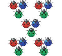 BESPORTBLE 15 Pièces Suspension Murale En Fer Forgé Modèle De En Métal Art Mural Art Mural En Métal De Simulation Statuette 3d Le Fer Intérieur