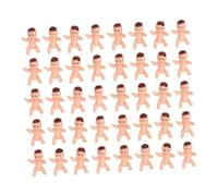 BESPORTBLE 150 Pièces Mini Garçon Fille Plastique pour Jeux Glaçons Fournitures Dynamiques pour Shower Décorations Ludiques et Cadeaux Invités