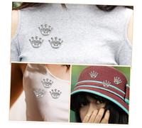 BESPORTBLE 15pièces Broche Couronne Diadème Scintillante Broche Foulard Et Corsage Pour Mariage Anniversaire Et Banquet