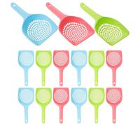 BESPORTBLE 15pièces Pelle à Litière pour Chat et Chien Mailles Fines Réutilisable avec Tamis et Cuillère Nettoyeur Portable pour Petits Animaux