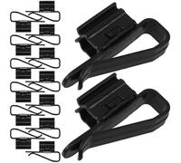 BESPORTBLE 15pièces Tuyau Eau Aquarium avec Support Pince Plastique Multifonction Collier De Serrage pour Pompe à Air Et Filtre De Changement Eau