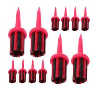 BESPORTBLE 16 Pièces Brosse en Plastique pour Tee de Golf Réutilisable 62mm | Pratique et Extérieur, Installation Rapide, Compatible Parcours, Tête, Débutants et Pros