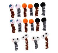 BESPORTBLE 16 Pièces Jouets Chaton Spirales Halloween Balle Peluche Coil pour Exercice et Amusement Intérieur