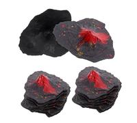 BESPORTBLE 16 pièces Modèle Miniature Décoration Terrarium Plastique Outil Éducatif Scientifique pour Garçon Fille Décor Micro-Paysage pour Jardin Féerique et Aquarium