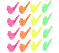 BESPORTBLE 16 pièces Sifflets Plastique Colorés Forme Oiseau Musical et Pratique Sifflets Eau Oiseaux pour Fête et Animation