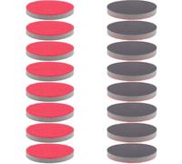 BESPORTBLE 16 Pièces Tampon de Polissage Rond, Éponge Résistante | Forte Résistance à L’usure, Dissipation Rapide de Chaleur Surface Brillante et Propre, Déchirures
