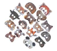 BESPORTBLE 16pièces Masques Animaux Papier pour Garçon Fille Thème Jungle et Zoo Décoration Fête Anniversaire Thème Forêt