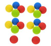 BESPORTBLE 18 Pcs Mini Golf Balls for Indoor and Outdoor Use Soft EVA Practice Balls in Colors for Lightweight Golf Training Accessories