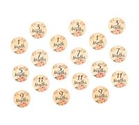 BESPORTBLE 18pièces Disques Étapes Mensuelles Pour Panneaux De Croissance Pour Photos De Développement