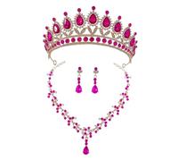 BESPORTBLE 1Ensemble Boucles Oreilles Diadème Pour Accessoires De Cérémonie