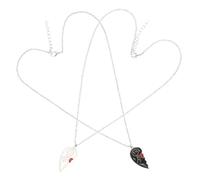 BESPORTBLE 1Ensemble Couple Pendentif Cœur de Amour Parfait pour Hommes pour Toutes Occasions