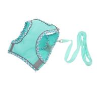 BESPORTBLE 1ensemble De Chien Réglable Et Réfléchissant pour Chiots Ensemble De Et Laisse Confort Optimal pour avec Petits Animaux Vert