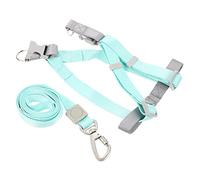 BESPORTBLE 1ensemble Et Laisse pour Chiens Réglables Ensemble De Promenade Confort Optimal pour Activités Extérieures Couleur Verte
