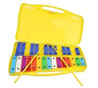 BESPORTBLE 1Ensemble Instrument de Percussion Notes pour Métallophone Éducatif avec Boîte de Transport Développe du Rythme pour Tout Petits