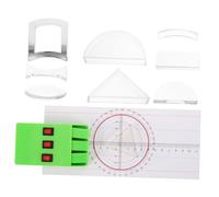 BESPORTBLE 1Ensemble Kit Expérimentation Optique Physique Lentilles Convexes et Concaves avec Triangulaire pour Démonstrations Éducatives Classe et Laboratoire