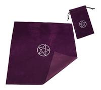 BESPORTBLE 1Ensemble Nappe de Jeu de Tarot avec Motif Étoile Accessoire de Divination Astrologique Décoration de Bureau Mystérieuse et Pratique pour Parties de Tarot