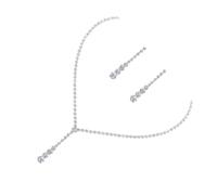 BESPORTBLE 1Ensemble Pendentif et Boucles Oreilles Pendantes Élégants pour Femme