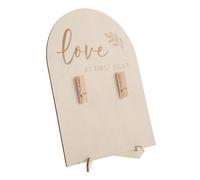 BESPORTBLE 1Ensemble Photo Double Face Élégant Support Pour Annonce De Grossesse Et Souvenirs De Naissance Pour Photos Échographiques