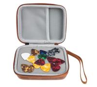 BESPORTBLE 1Ensemble Pochette de Rangement pour Plectres de Guitare Picks Colorés Titulaire de Plectre Durable pour Guitaristes Pratique et Ergonomique