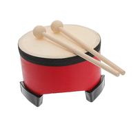 BESPORTBLE 1Ensemble Tambour de Percussion pour Garçon Fille et Instrument Musical Peau de Mouton pour Développer Musicalité Sûr