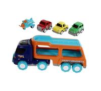 BESPORTBLE 1ensemble Voiture De Jouet à Tirer Camion De Construction à Double Niveau avec Sons Et Lumières pour Garçon Fille Jouet De Voiture Éducatif Et pour Garçons Et Filles Dès Ans