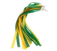 BESPORTBLE 1paire Banderoles Décoratives pour Guidon De Vélo Accessoires pour Trottinettes Et Vélos Streamers Garçon Fille De Décorations Vert Jaune
