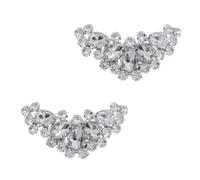 BESPORTBLE 1Paire Boucles de Chaussures de Mariage Détachables Accessoires Élégants pour Chaussures avec Fleur Compatibles avec Sandales Bottes et Escarpins