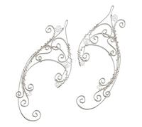 BESPORTBLE 1paire Boucles Oreilles Écouteurs Fées Non Percées Manchettes Oreilles Élégantes Pour Cosplay Halloween Et Accessoires De Mariage