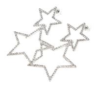 BESPORTBLE 1Paire Boucles Oreilles Étoile pour Pendantes Chic et Délicates Accessoire Élégant pour Dames Style Unique et Décoratif Faciles à Porter Légères