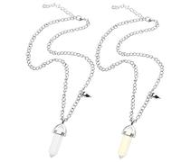 BESPORTBLE 1Paire Couple Magnétique Précieuse Pendentif De Design Élégant Et Unique Accessoire Parfait
