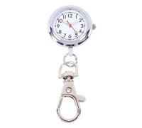 BESPORTBLE 1Pc Porte-Clés De Poche Pendentif Porte-Clés Montre Montre Médicale Porte-Clés Montre Infirmière Fob Cadran Portable Femmes Lanière Montre Infirmières Dames Infirmière