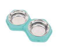 BESPORTBLE 1pièce Bol Anti-Renversement pour Chats Et Chiens De Bols Doubles Élevés pour Nourriture Et Eau Design Pratique pour Favoriser La Digestion Et Prévenir Obésité Matériaux Et