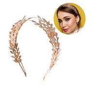 BESPORTBLE 1pièce Couronne De Alliage Accessoires De Cheveux Pour Mariage Bandeau Pour Fête Et Occasions Spéciales Design Élégant Pour Femmes