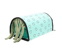 BESPORTBLE 1pièce Hamster Tunnel Nest Maison pour Petits Animaux Tente De Cachette pour Lapin Et Rongeurs avec Tunnel à Franges Cœur