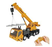 BESPORTBLE 2.4g Véhicule Ingénierie Jouet avec De Levage Voiture Éducative Table Rotative à Degrés Voiture Jouet pour Garçon Fille Orange